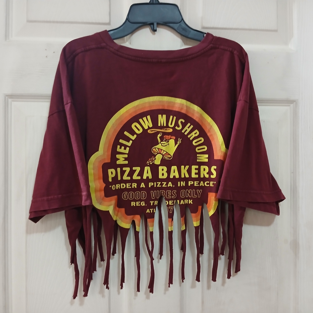 Fringe T-Shirt - Red